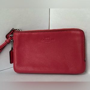 Pink Coach Wallet